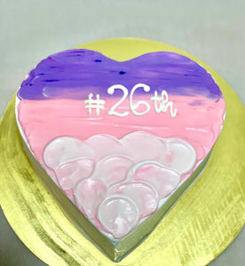 Palette Painted Cake