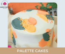 Load image into Gallery viewer, Palette Painted Cake

